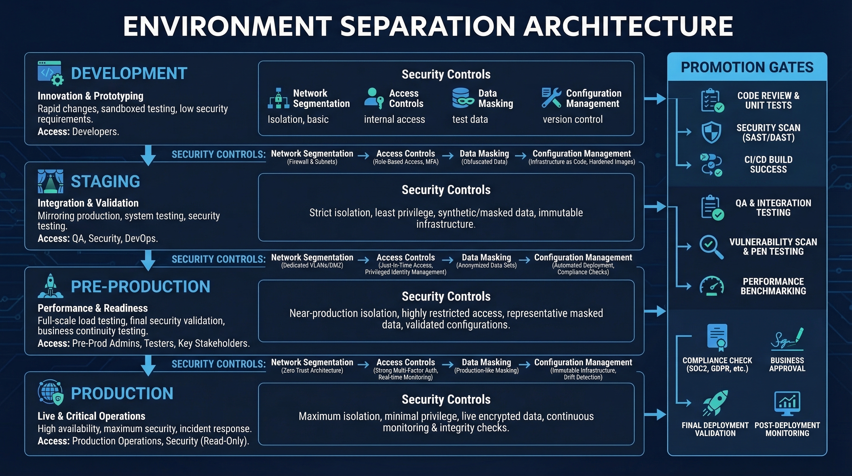 Environment Separation Architecture